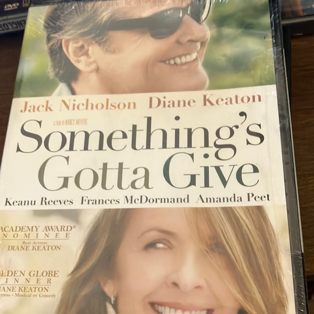 Something’s gotta give dvd sealed